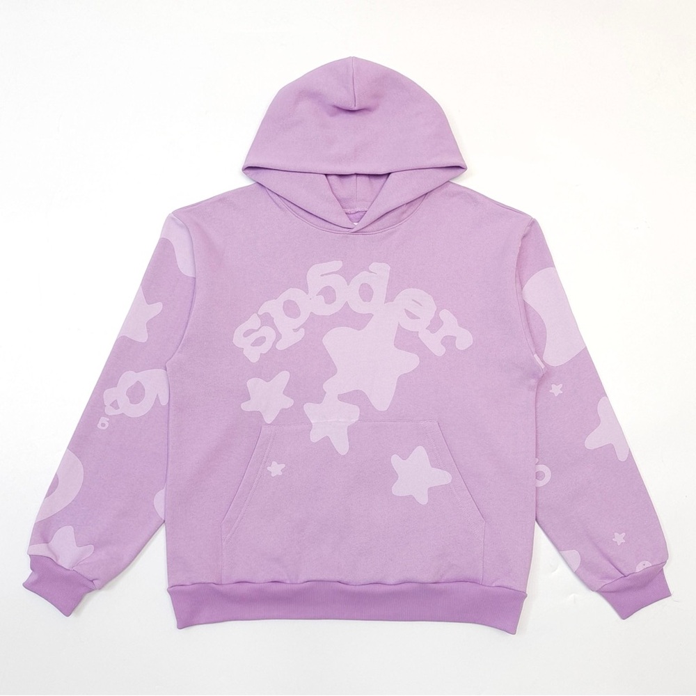 Purple Graphic Hoodie